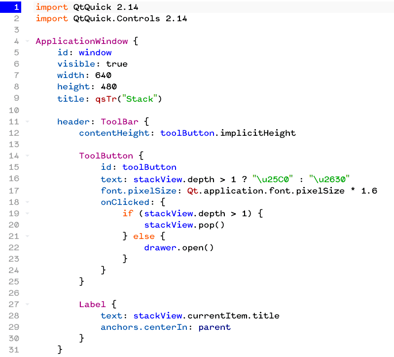 Riva QtCreator Syntax color Theme