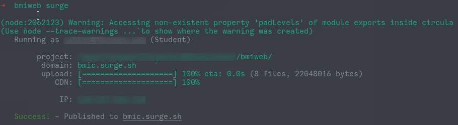 Host your Qt WASM App in Serge.sh
